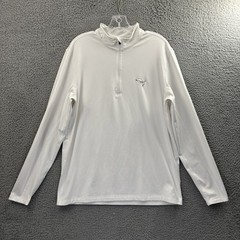 Dunning Golf 1/2 Zip Long Sleeve Pullover Performance Preppy Men’s Medium