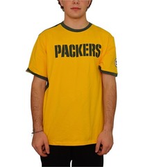 MSX Mens Packers Graphic T-Shirt, Yellow, Large