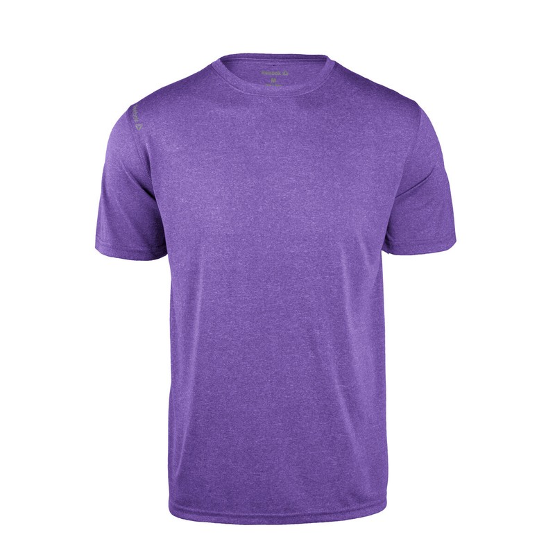 Reebok Mens 100% Polyester dri-fit T-shirt Work out Gym S-3XL, 4XL 5XL Sport Tee gallery