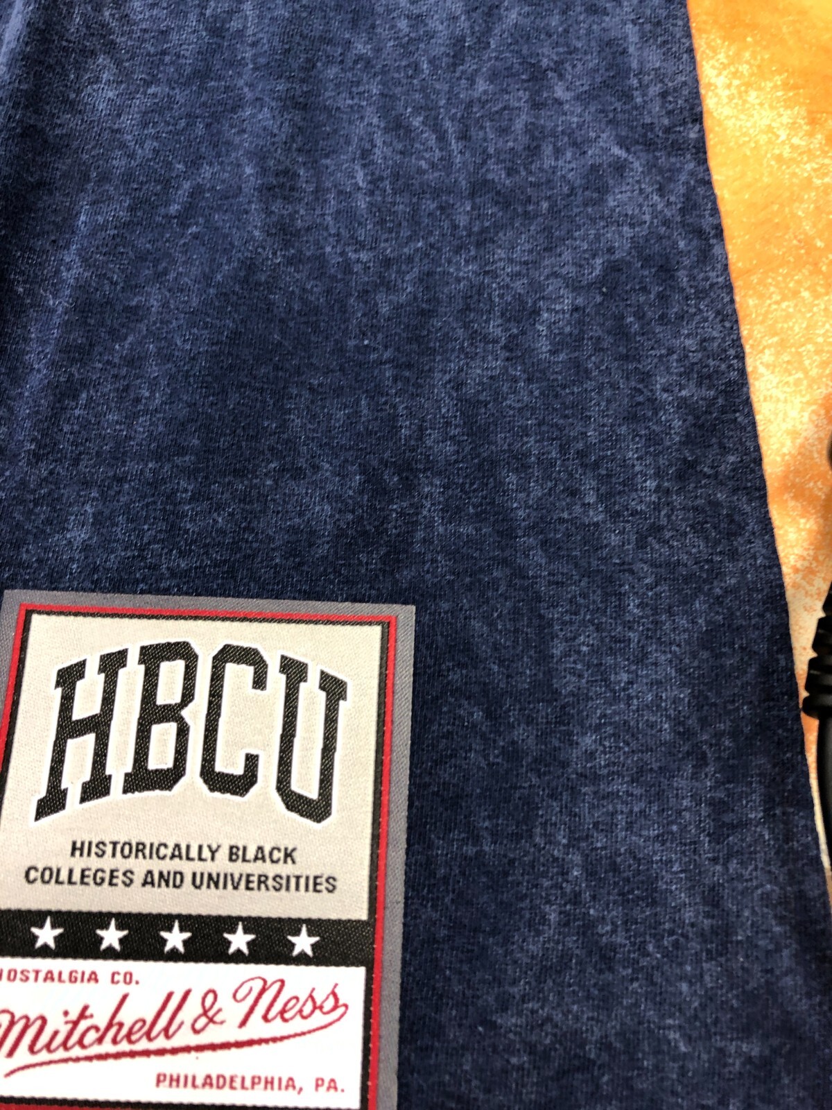HOWARD UNIVERSITY HBCU COLLEGE EST1867 TSHIRT Mens Mitchell & Ness HBCU NAVY gallery