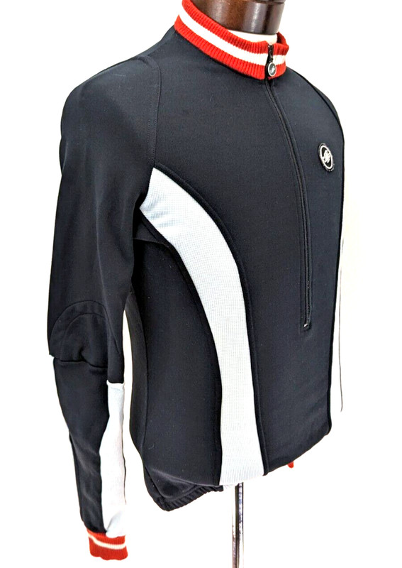Vtg CASTELLI Men's Cycling Jersey Jacket L/S Made in ITALY Adult Fits M ~ RARE * gallery
