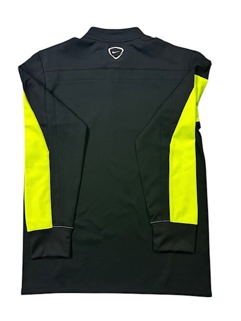 Nike Squad Mid Layer Pullover Dr-Fit Men's Med 544809 Blk-Neon Grn gallery