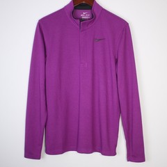 Nike Dri-Fit Mens Small Victory 1/2 Zip Golf Long Sleeve Top