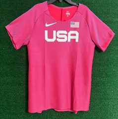 Men’s Nike Pro Elite Team USA Track & Field Shirt BV1312-602 Size XL