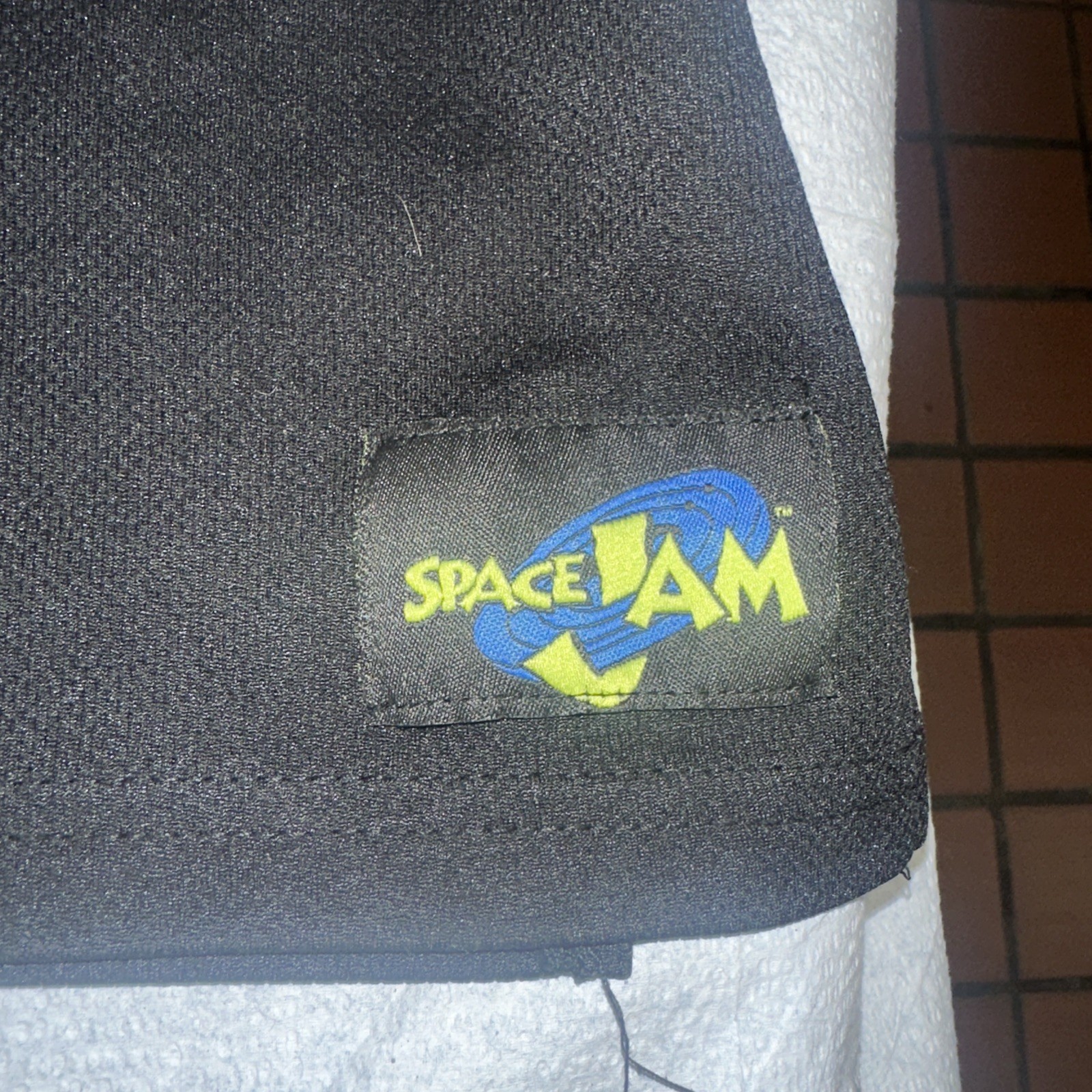 Space Jam Monstars Sleeveless Basketball Jersey Black Adult Large Black Green 0 gallery