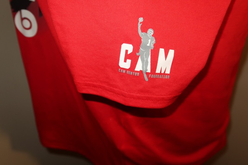 B5 NWT Under Armour Cam Newton 7V7 Atlanta Tournament Series Shirt mens L CN1 gallery