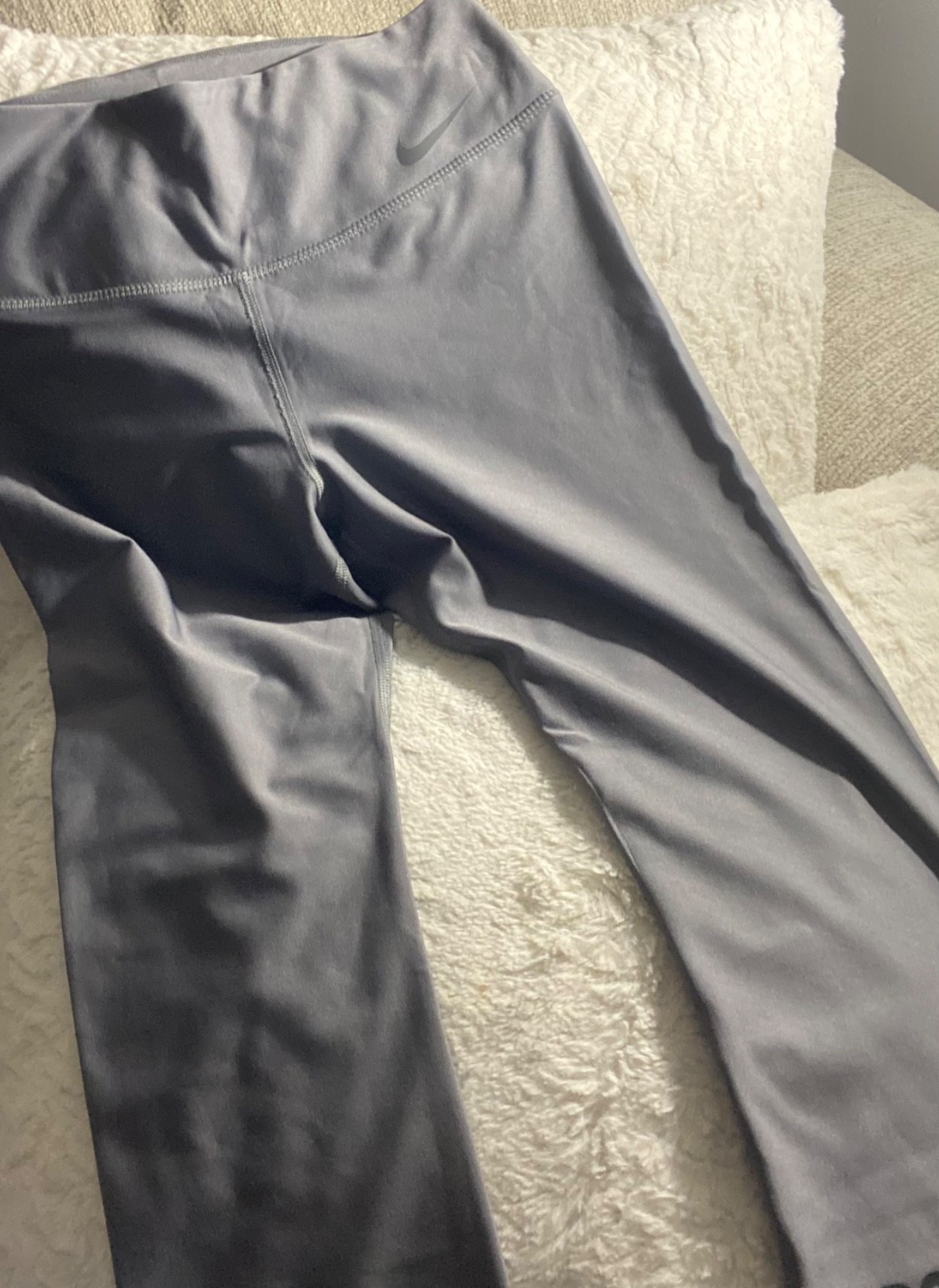 Nike Dry-Fit stretch pants midnight gray. (Active wear). gallery