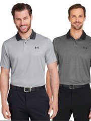 Under Armour – 3.0 Printed Performance Polo – 1377377, GOLF shirts, dad gift