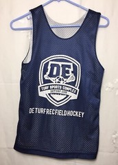 Dicks Sporting Goods Reversible Jersey Turf Hockey Blue and White Size M