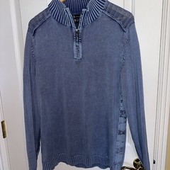 Retrofit quality built goods size large long sleeve Qtr Zip