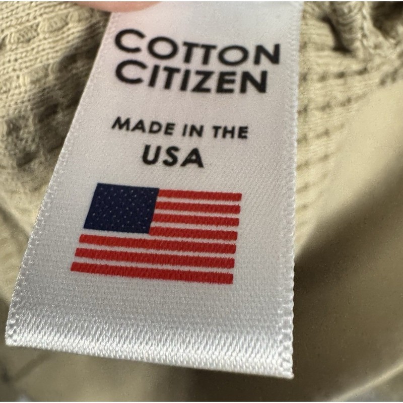 100% Cotton Citizen Cooper Half Zip Pullover Lightweight Jacket Casual NWT gallery