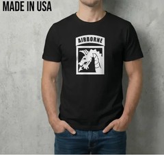 NEW Army Military – 18th – Airborne Corps – Mens MADE IN USA T-SHIRT S-2XL MBJ69