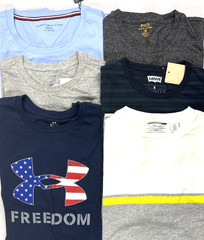 Men New Short Sleeve Crew-Neck Casual Tee – Choice Size/Color