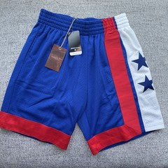Mens Mitchell & Ness NBA DARK SHORTS NETS 1973 Size medium NWT