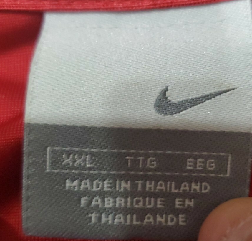ULTRA RARE 1993 NIKE CENTER SWOOSH RED SHIMMER BASKETBALL TANK TOP MEN'S SZ 2XL gallery