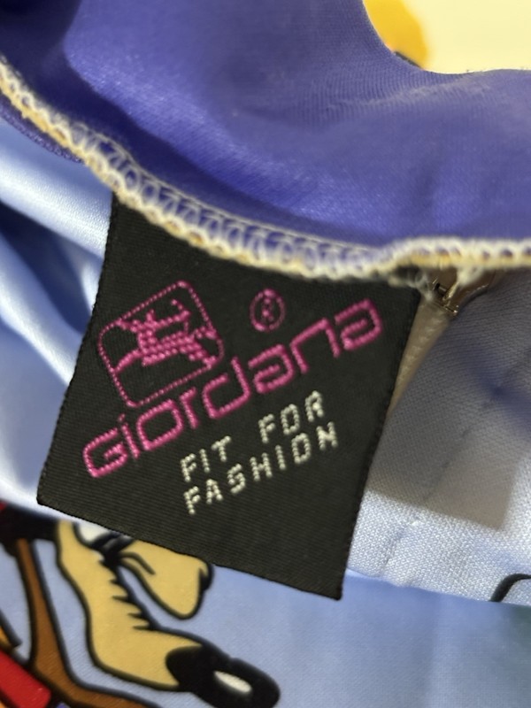 Giordana Cycling Looney Tunes Roadrunner Coyote 1993 Shirt Men’s Size 2XL gallery