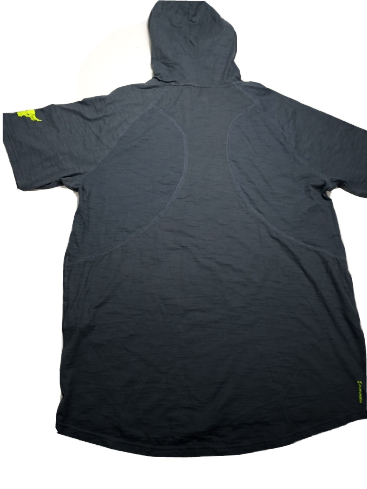UNDER ARMOUR® x PROJECT ROCK CHARGED COTTON® Men HOODED T-SHIRT sz Medium gallery