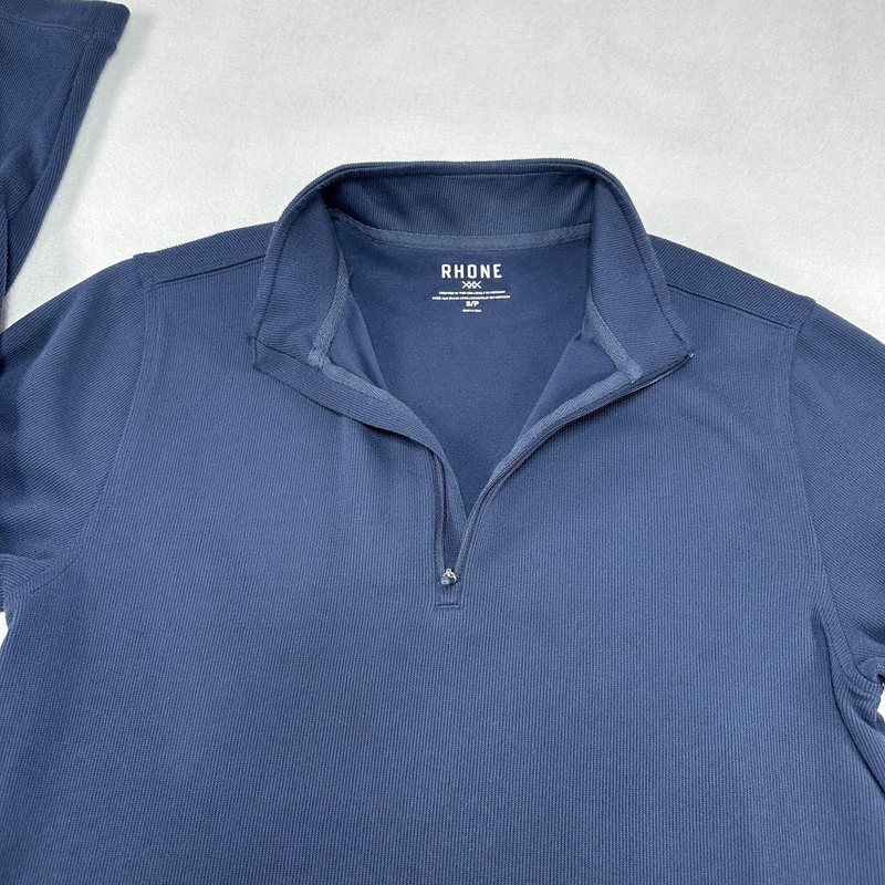 Rhone Commuter Pullover Mens Small Blue 1/4 Zip Lightweight Performance Athletic gallery