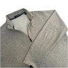 John Morgan LARGE Gray/White Striped 1/4 Zip Golf Pullover Cotton Poly EUC SOFT gallery