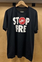 Nike STOP PRE Prefontaine Oregon Track Mens Dri-Fit Shirt Size XL RARE