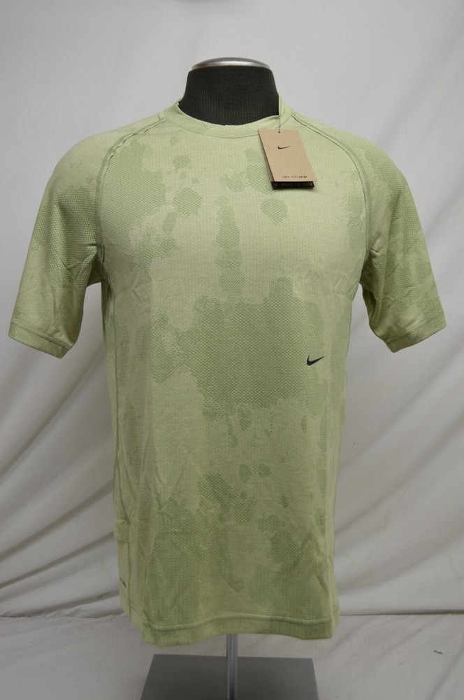 NEW NIKE APS DRI-FIT ADV AXIS ENGINEERED TOP SHIRT OLIVE DX6954-371 SMALL