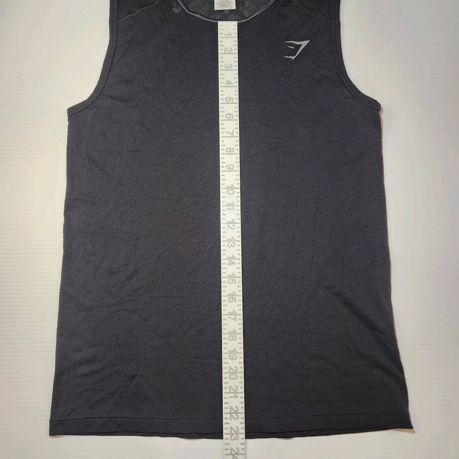 Gymshark Apex Tank Men Small Black A1A4S gallery