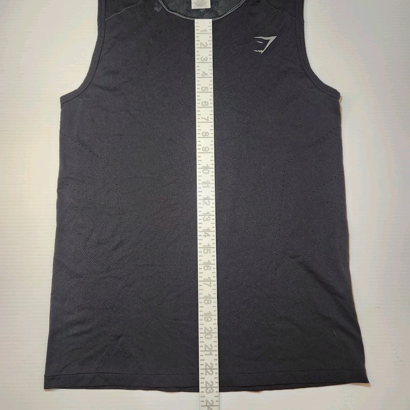 Gymshark Apex Tank Men Small Black A1A4S gallery