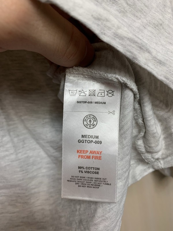 Golds Gym Lightweight Hooded Long Sleeve Gray Men’s Size M gallery