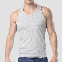 2025 New Men’s Summer Lightweight Cotton Tight Vest Sports Casual Family Pajamas