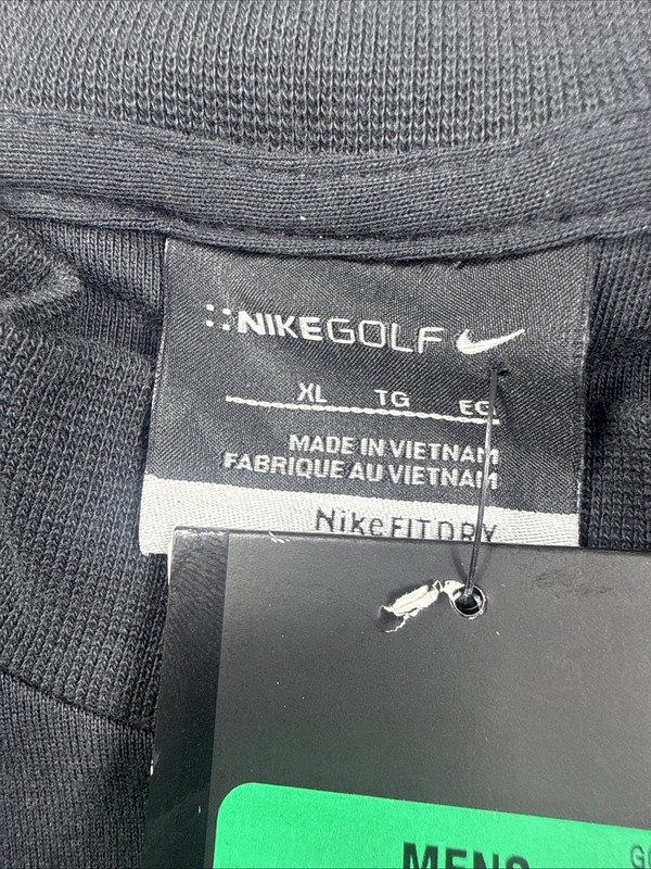 NWT Nike Golf Tiger Woods Collection TWC FitDry Mock Neck Shirt Men XL Vintage gallery