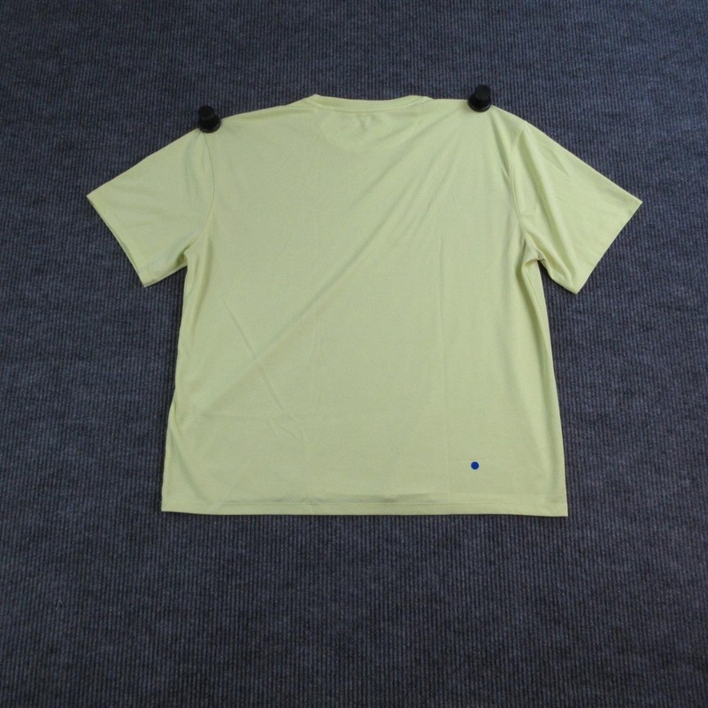 Reel Legends Shirt Mens 2XL Yellow Free Line Fishing Moisture Wicking gallery