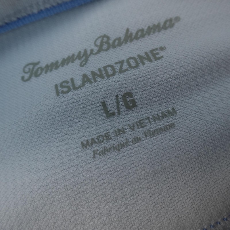 Tommy Bahama Shirt Mens L White Island Zone V Neck Lightweight Performance Tee gallery