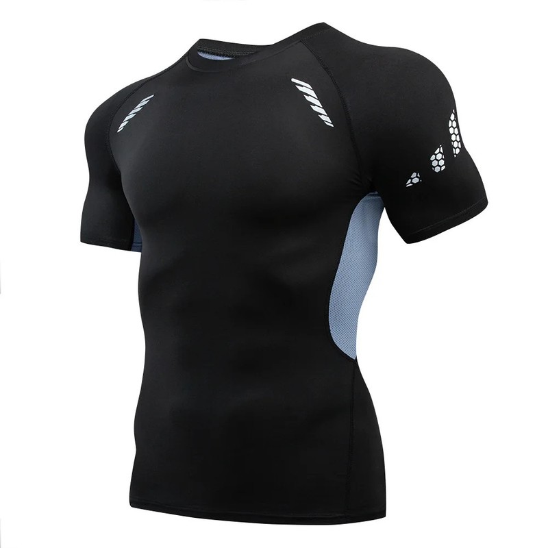 Men's Running Shirts Sport Gym Fitness Sweatshirt Jogging Athletic Shirt Tops gallery
