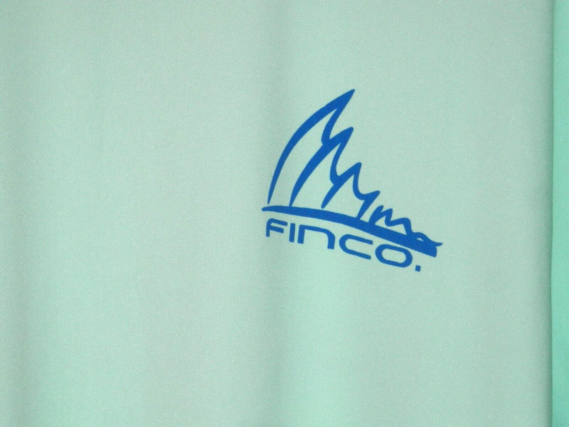 Denali Performance Apparel Finco. Long Sleeves 100% Microfiber Shirt Sz. L Mint gallery
