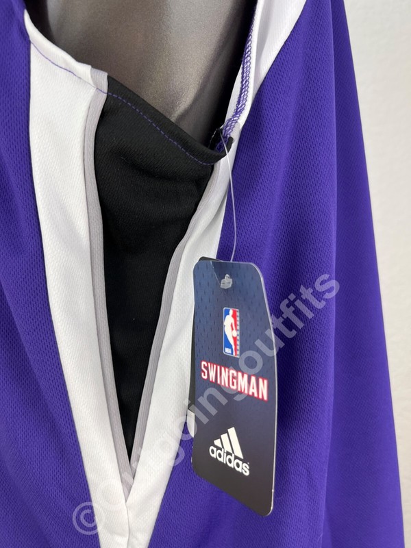 NWD Adidas NBA Sacramento Kings Evans #13 Men's Swingman Jersey Size XL gallery
