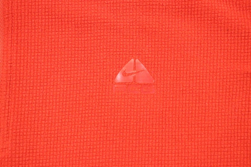 VTG Nike ACG Base Layer Orange Terrycloth Long-sleeve Thermal Shirt Men's Large gallery