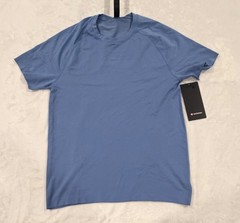 Lululemon Metal Vent Tech Short Sleeve Shirt Men’s Small S Light Blue PREB