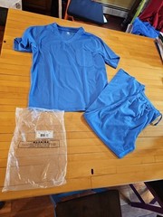Vintage Men’s Haband InstaDry Short Sleeve 2 Piece Outfit – Pants & Shirt – M