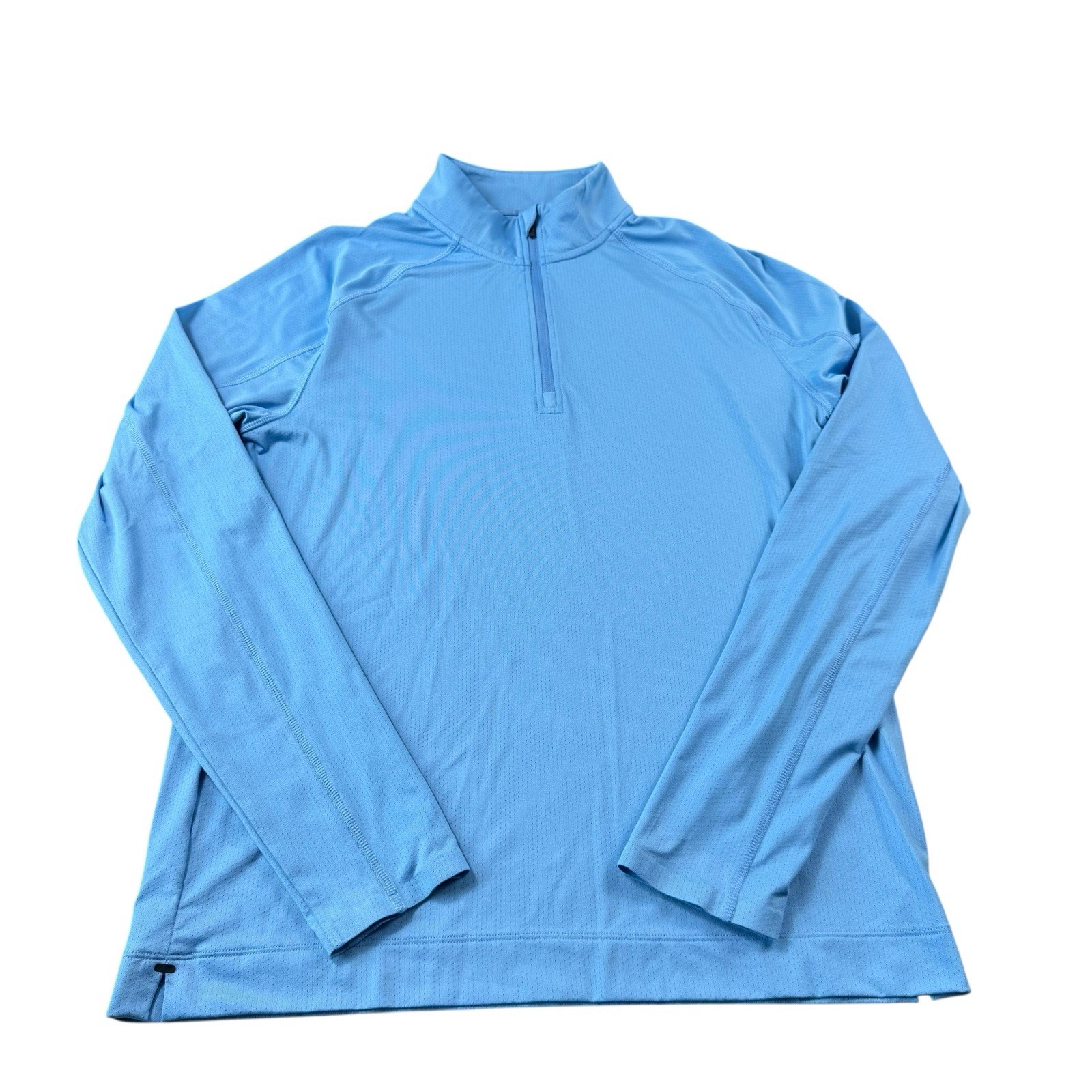 Rhone Blue Breathable Athletic 1/2 Zip Pullover Men’s Size Large gallery