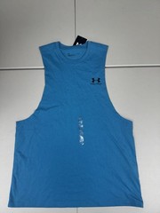 Under Armour Men’s UA Sportstyle Left Chest Cut-Off Tank Top Pick Size $25