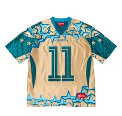 Supreme Stars Football Jersey Black Royal Orange Gold 4colors 25SS