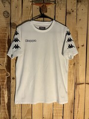 Kappa White Workout Soccer Training Jersey Shirt Men’s Medium