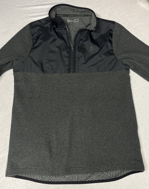 Under Armour Sweatshirt Sweater Cold Gear Fleece 1/4 Zip Pullover Men's Small gallery