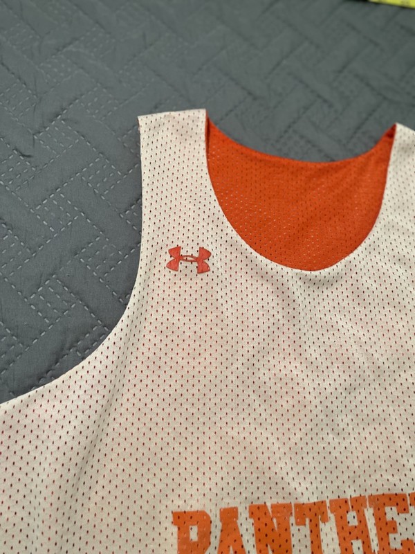 Under Armour Authentic Reversible orange white panthers Basketball Jersey sz MD gallery
