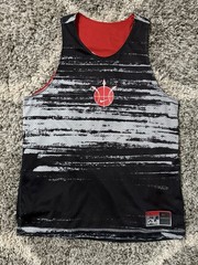 Nike Men’s Standard Issue Men’s Mesh Reversible Basketball Jersey M Black / Red
