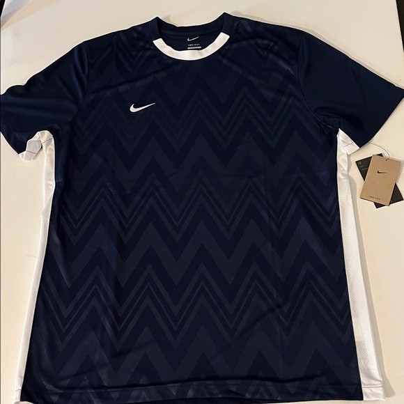 Nike Soccer Jersey Men's XXL Dri-FIT Challenge Chevron Soccer Jersey FD7417 2XL gallery