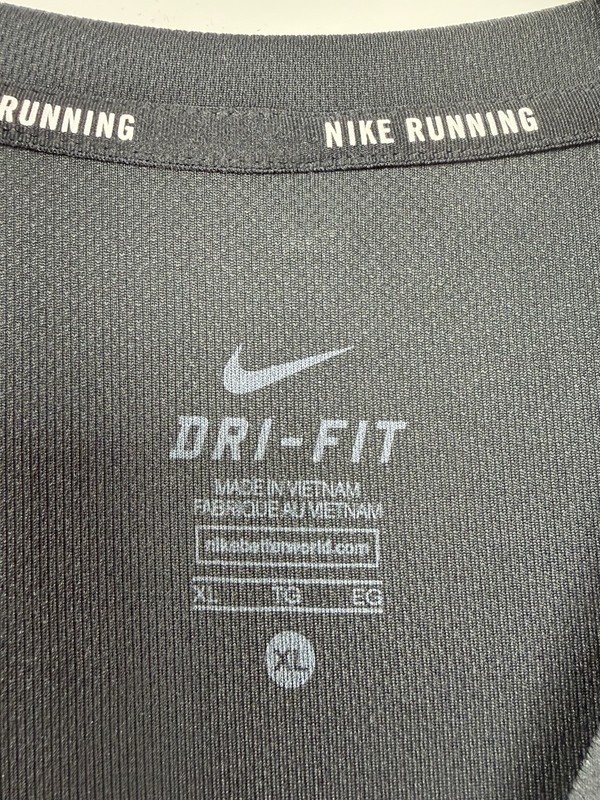 Nike Men Running Racer Tee T-shirt Size XL 644396-702 gallery