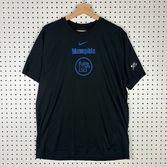 Nike 1 Cent Memphis Tigers Shirt Large Black Dri Fit Workout Player PE Penny Men