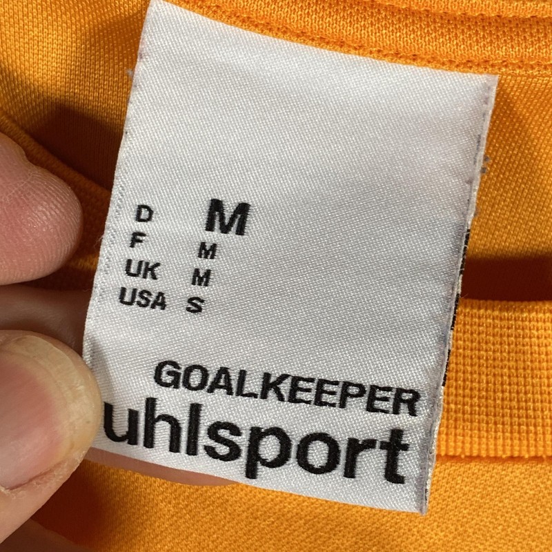 Uhlsport Goalkeeper Jersey Mens Small Orange Long Sleeve Smartbreathe Classic gallery