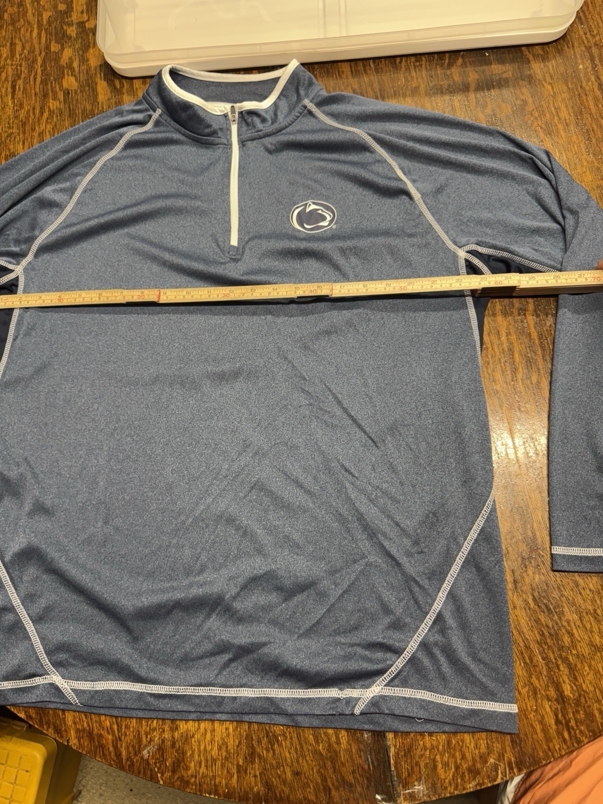 Penn State Sweater Mens 2XL 1/4 Zip Navy Blue Nittany Lions Pullover Colosseum gallery